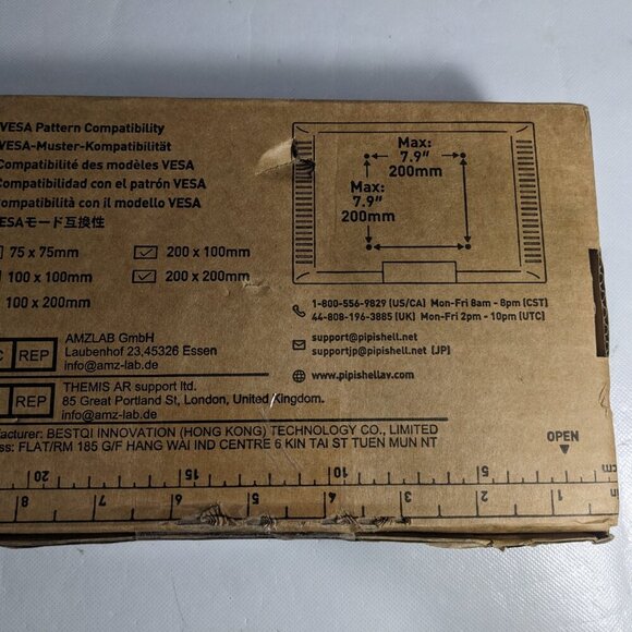 NEW- Full Motion TV Wall Mount for up to 44 lbs PISF1 VESA Mounting - Picture 2 of 6